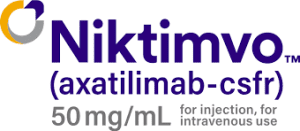 Niktimvo™ (axatilimab-csfr) injection, 50 mg/ml, for intravenous use